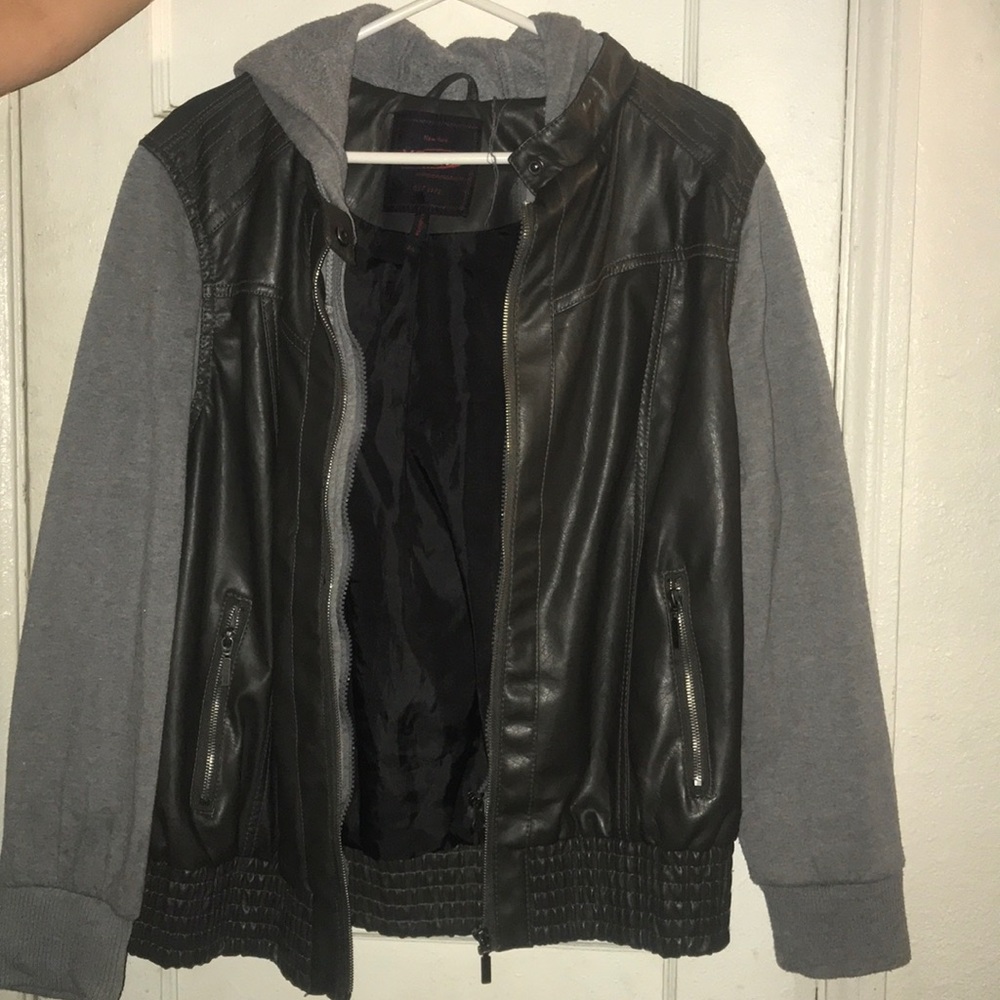 Leather jacket
